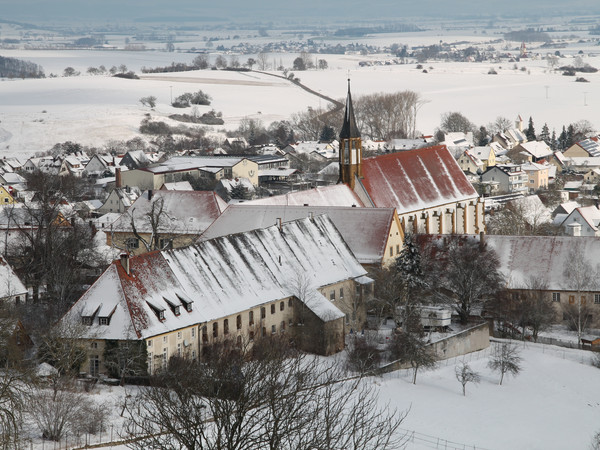 Kloster im Winter